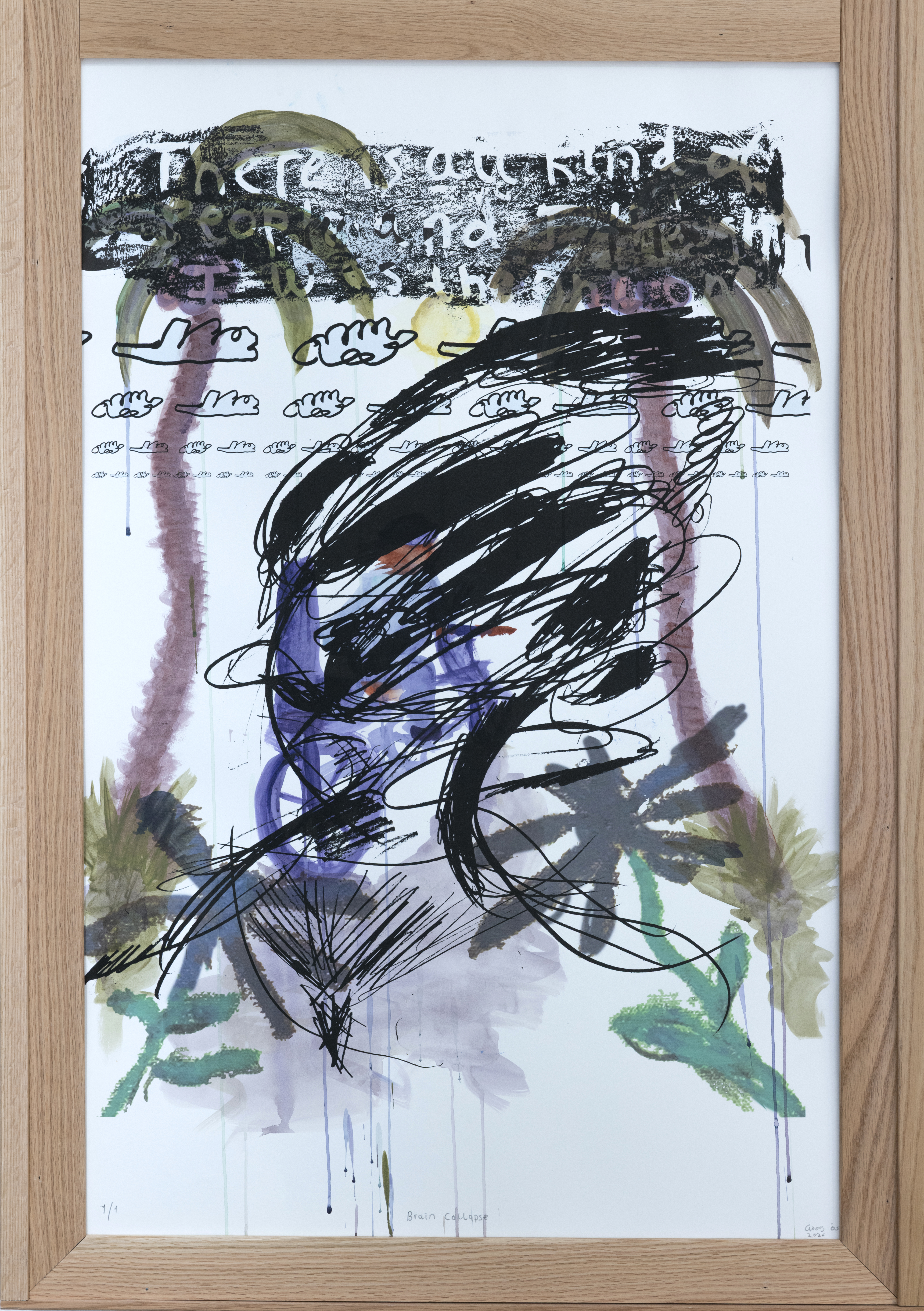 I Am More Tired Than My Cat exhibition image